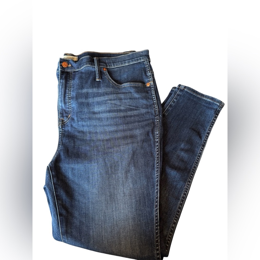 Madewell 10” High Rise Skinny Stretch Denim Jeans Women’s Size 35 Medium Wash